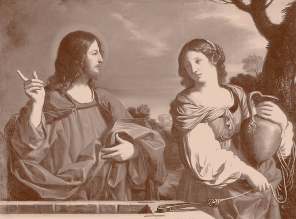 17_GUERCINO_Christ+Woman | Augustine College